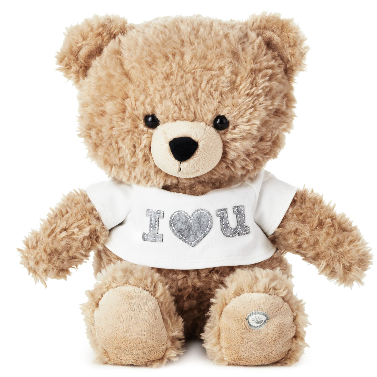 17" White Plush Doll Teddy Bear Stuffed Animal Toy Birthday Valentines Gift US 