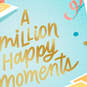 A Million Happy Moments Video Greeting Birthday Card, , large image number 4