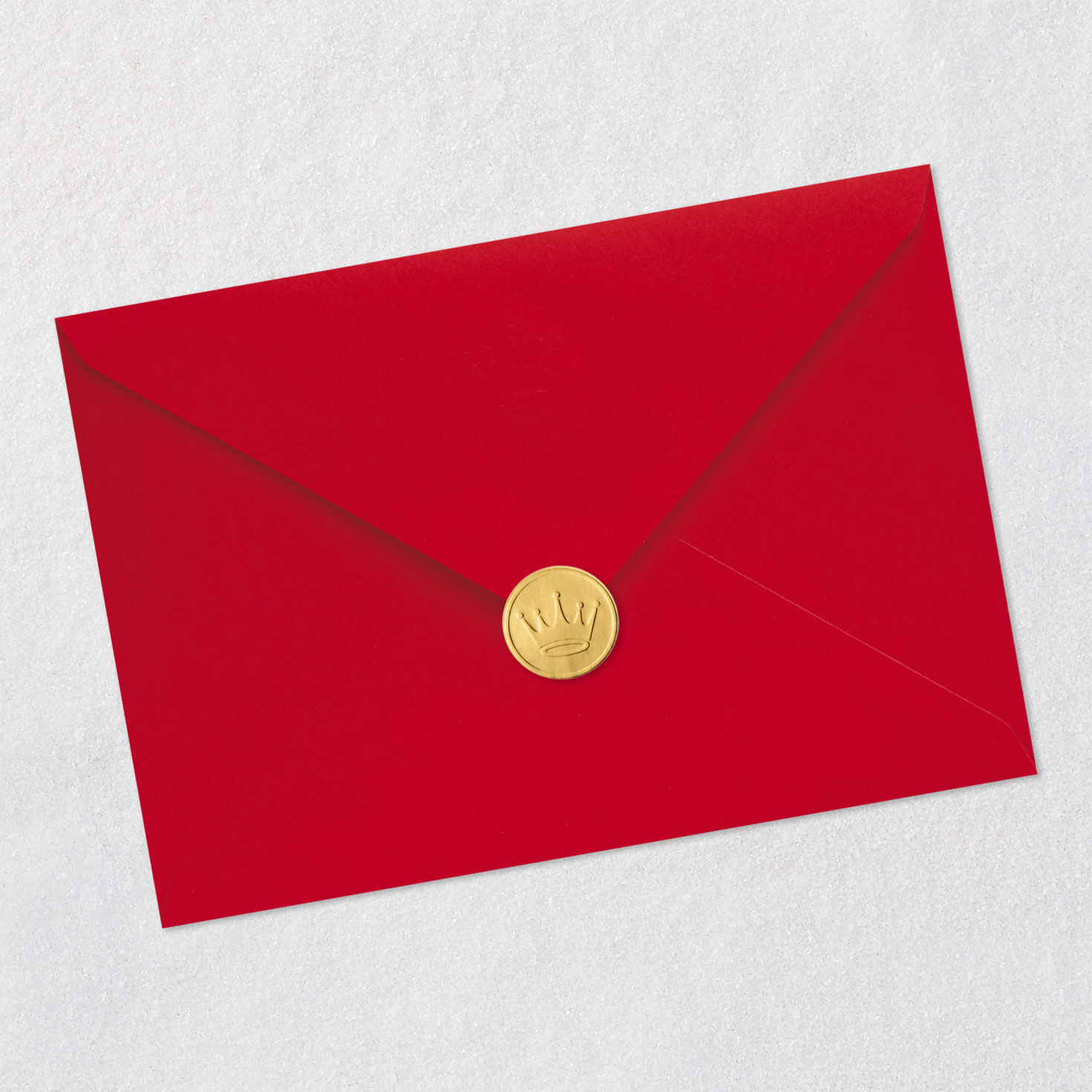 Red Roses Valentine's Day Card for Wife Envelope Back with Seal image number 8