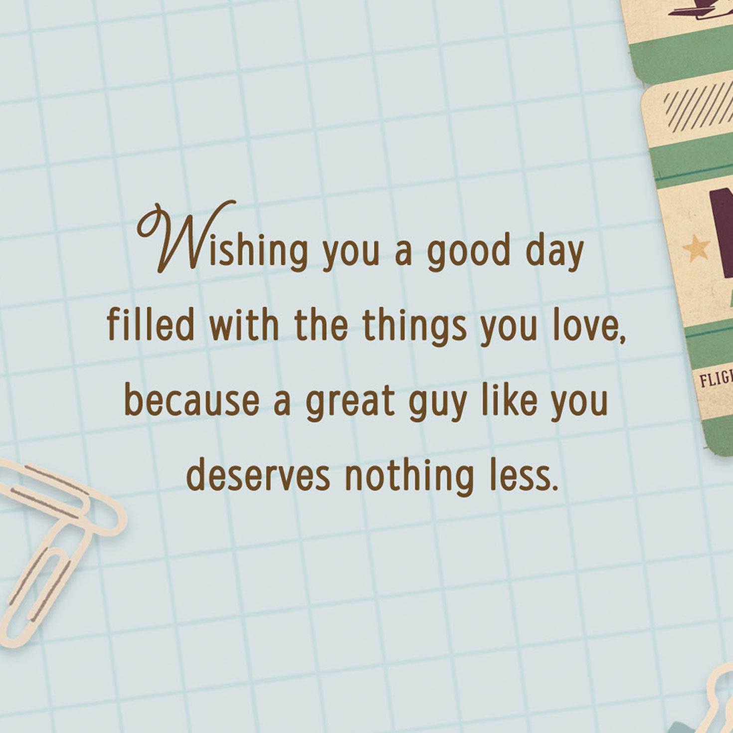 Colorful Travel Badges Father's Day Card Sentiment image number 2