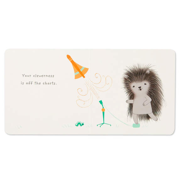 MopTops Porcupine Stuffed Animal With You Are Curious Board Book, , large image number 6