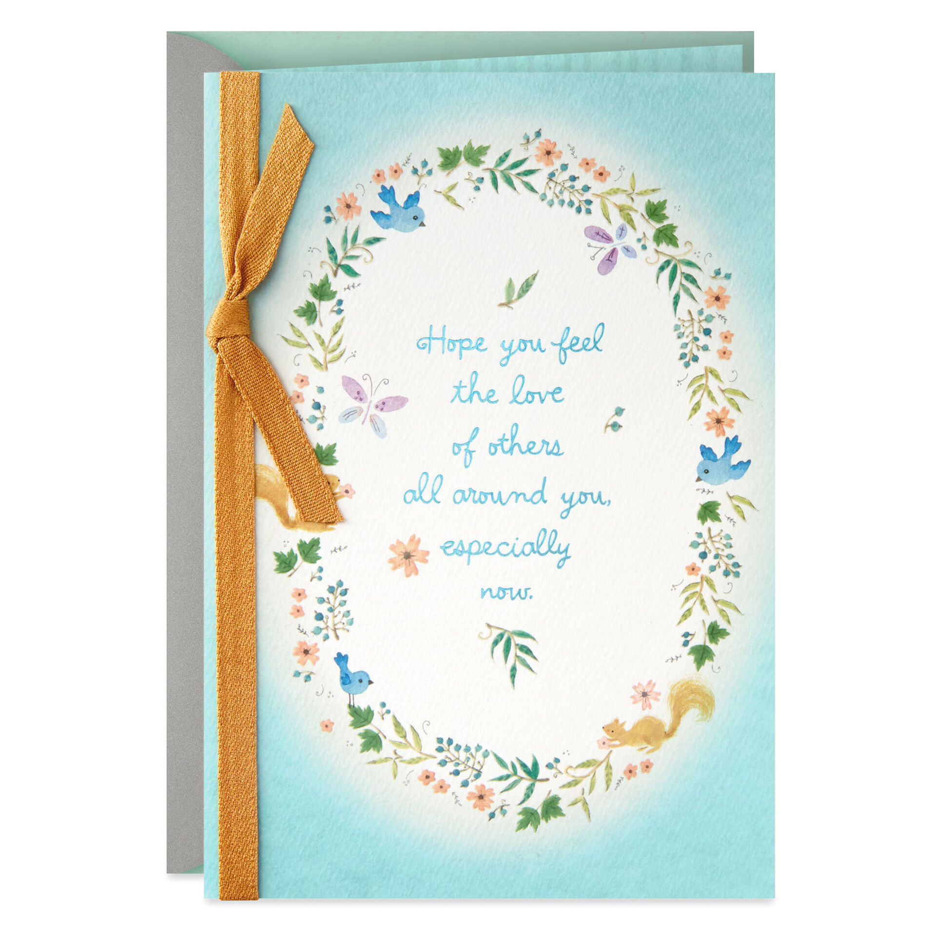 Caring Thoughts Surround You Sympathy Card Greeting Cards Hallmark