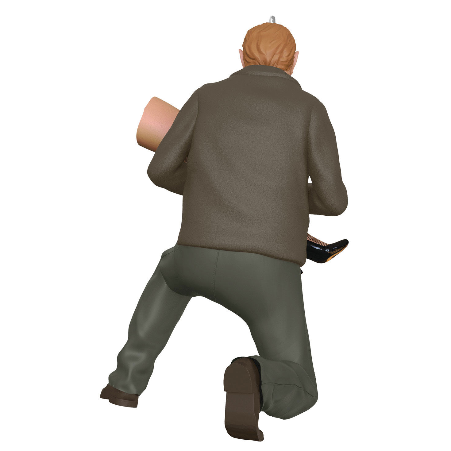 Man With Broken Leg Lamp Keepsake Ornament Back image number 6