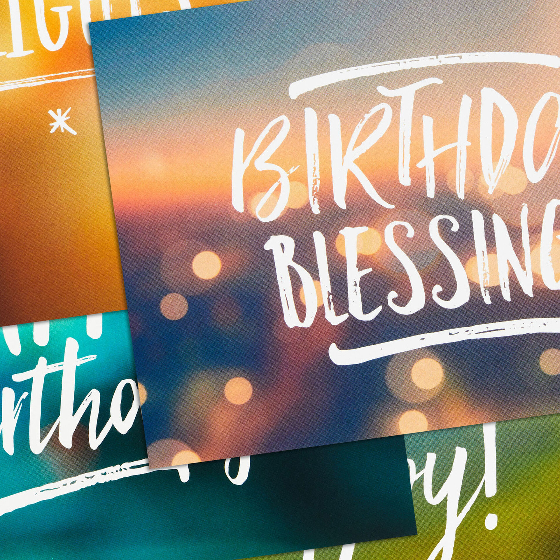 Simple Elegance Boxed Religious Birthday Cards Assortment, Pack of 12