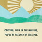 Sun Over Mountains Religious Encouragement Card Sentiment image number 2