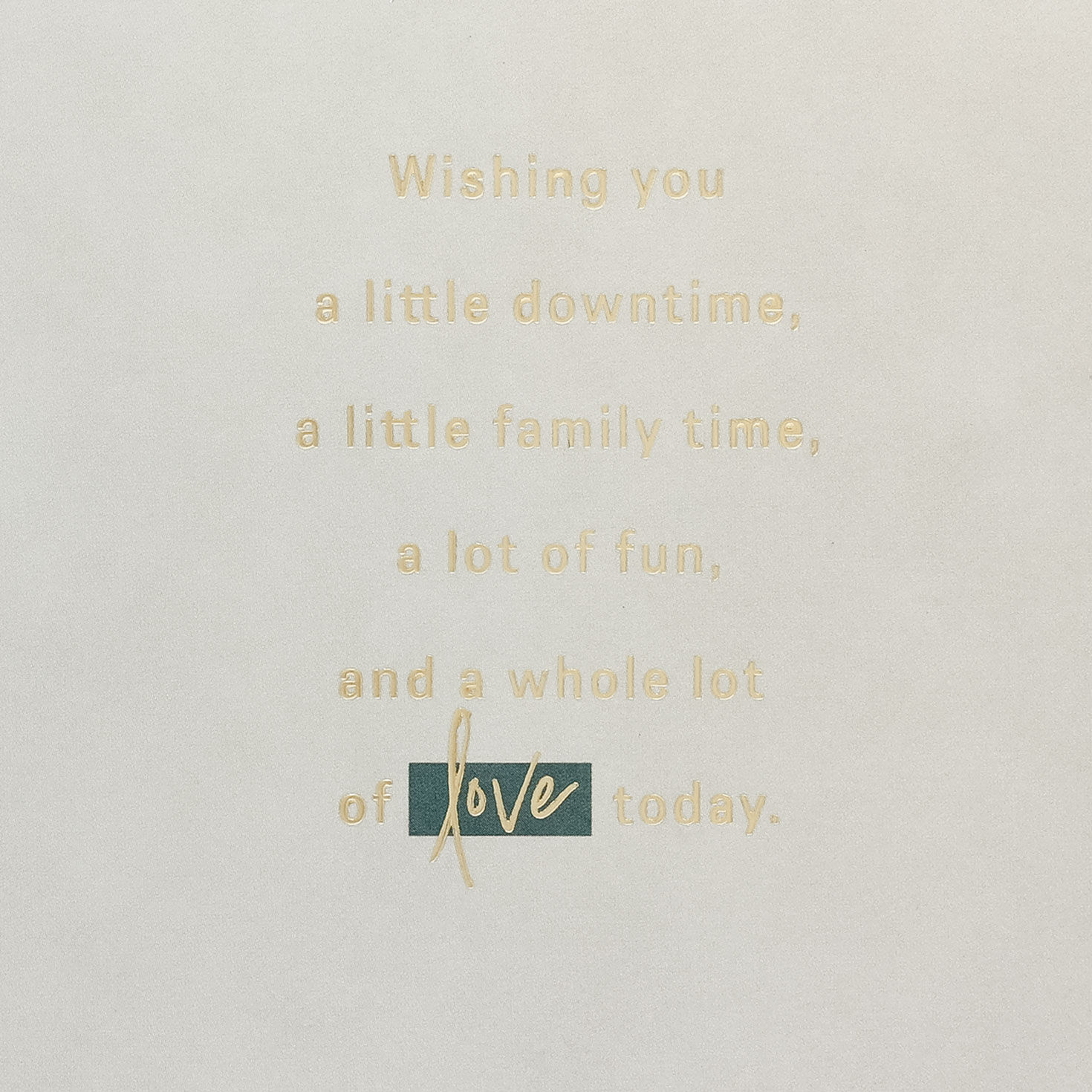 Green and Tan Vertical Stripes Father's Day Card Sentiment image number 2