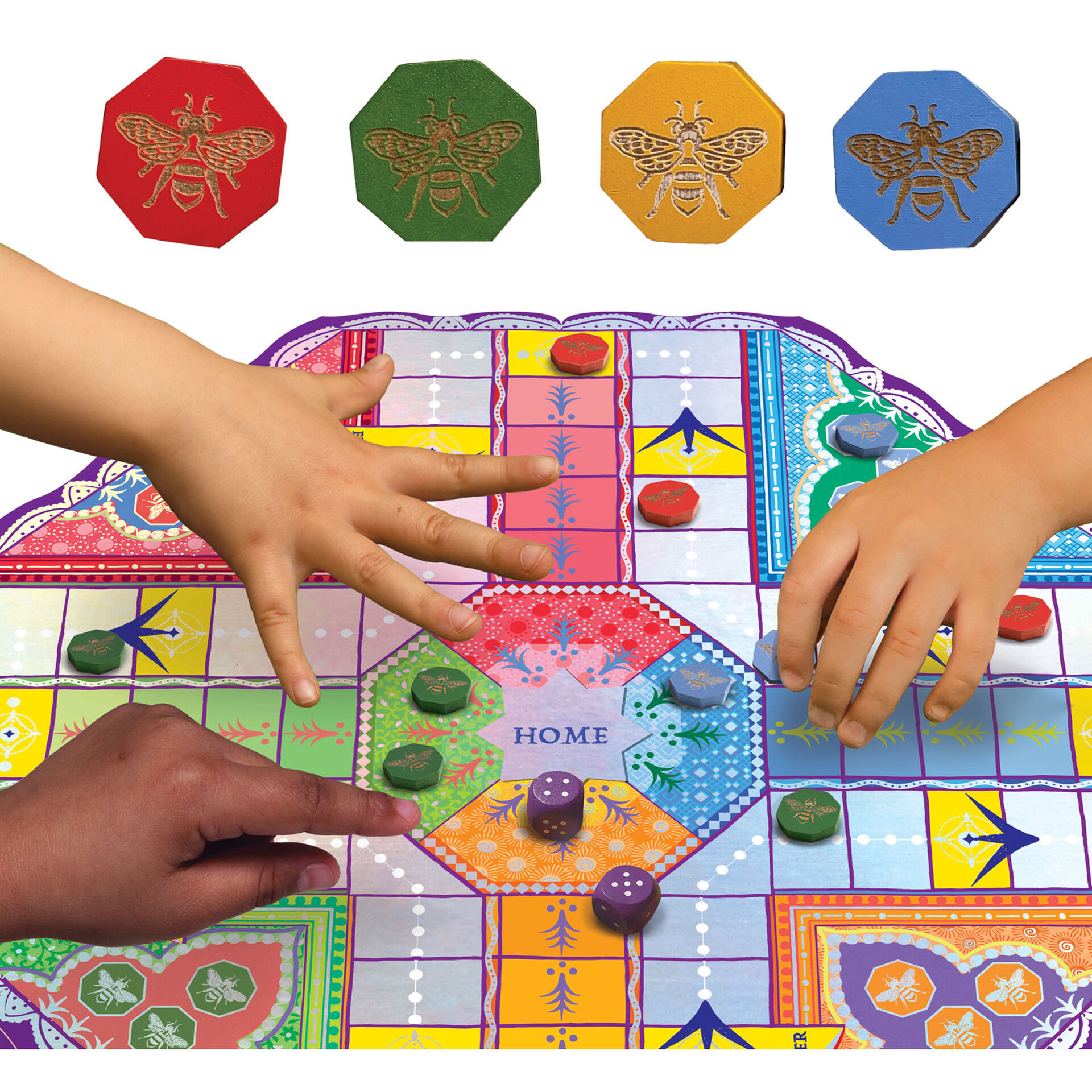 Fancy Pachisi Board Game Puzzles & Games Hallmark