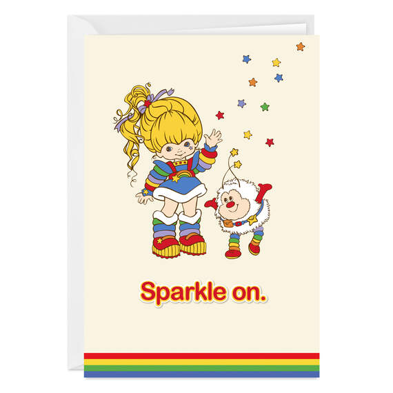 Rainbow Brite Folded Photo Card, , large image number 1