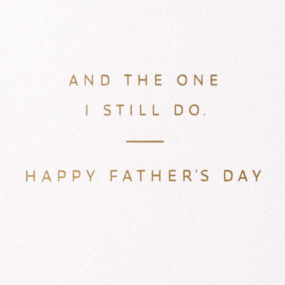 Thanks for Being the Person I'll Always Need Father's Day Card, , large image number 2