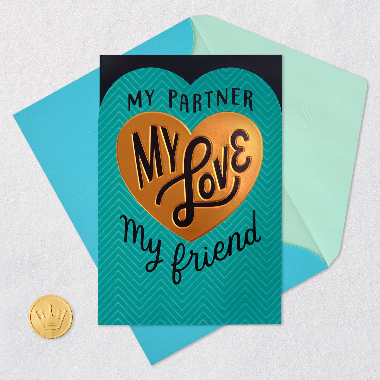 My Partner, My Love, My Friend Romantic Love Card for only USD 4.99 | Hallmark