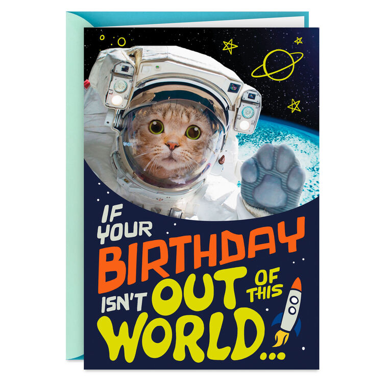 Out of this World Funny Birthday Card