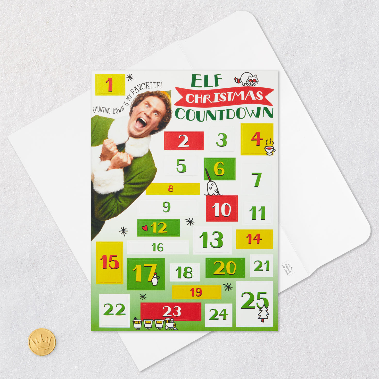 Buddy the Elf&trade; Countdown-to-Christmas Advent Calendar, , large image number 4