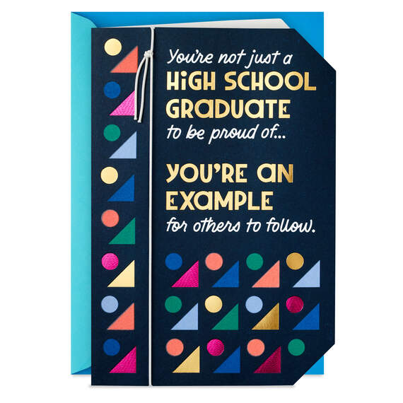 You're an Example to Follow High School Graduation Card, , large image number 1