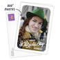 White Frame Vertical Folded St. Patrick's Day Photo Card, , large image number 2