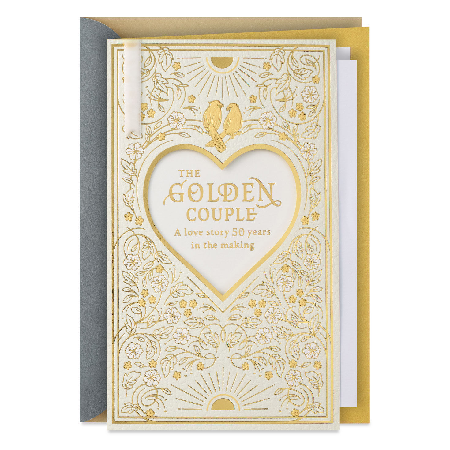 A Love Story for the Ages 50th Anniversary Card