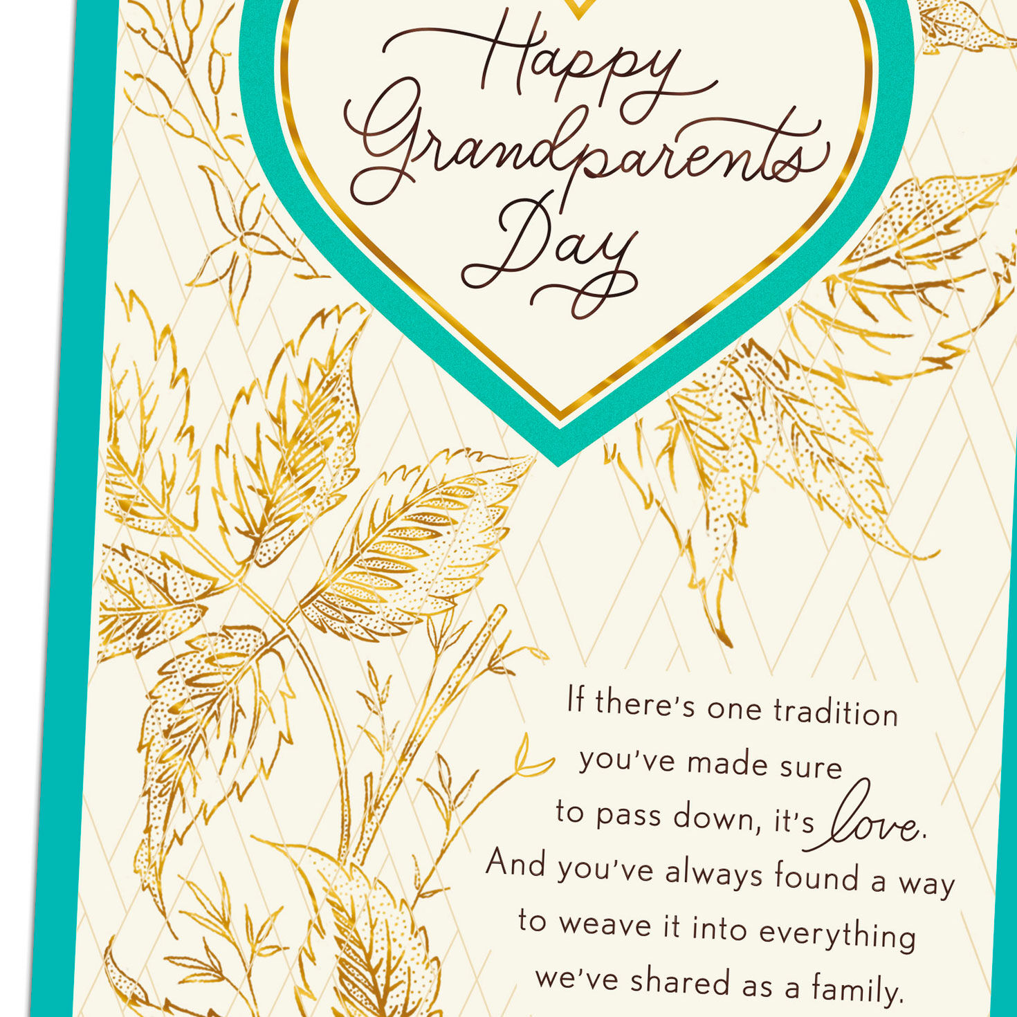 A Family Tradition of Love Grandparents Day Card for only USD 3.99 | Hallmark