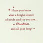 Pride and Joy Christmas Card for Son, , large image number 2