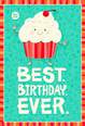 Dancing Cupcake Musical Birthday Card With Motion, , large image number 1