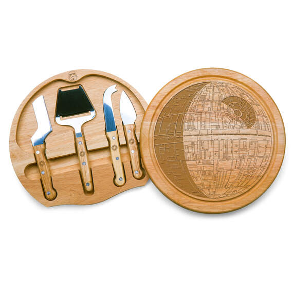 Toscana Star Wars Death Star Cheese Board With Tools, Set of 5, , large image number 2