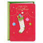 Holiday Stocking Daughter Christmas Card Card Front image number 1