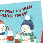 Snowmen and Cocoa Christmas Card Card Front Detail image number 4