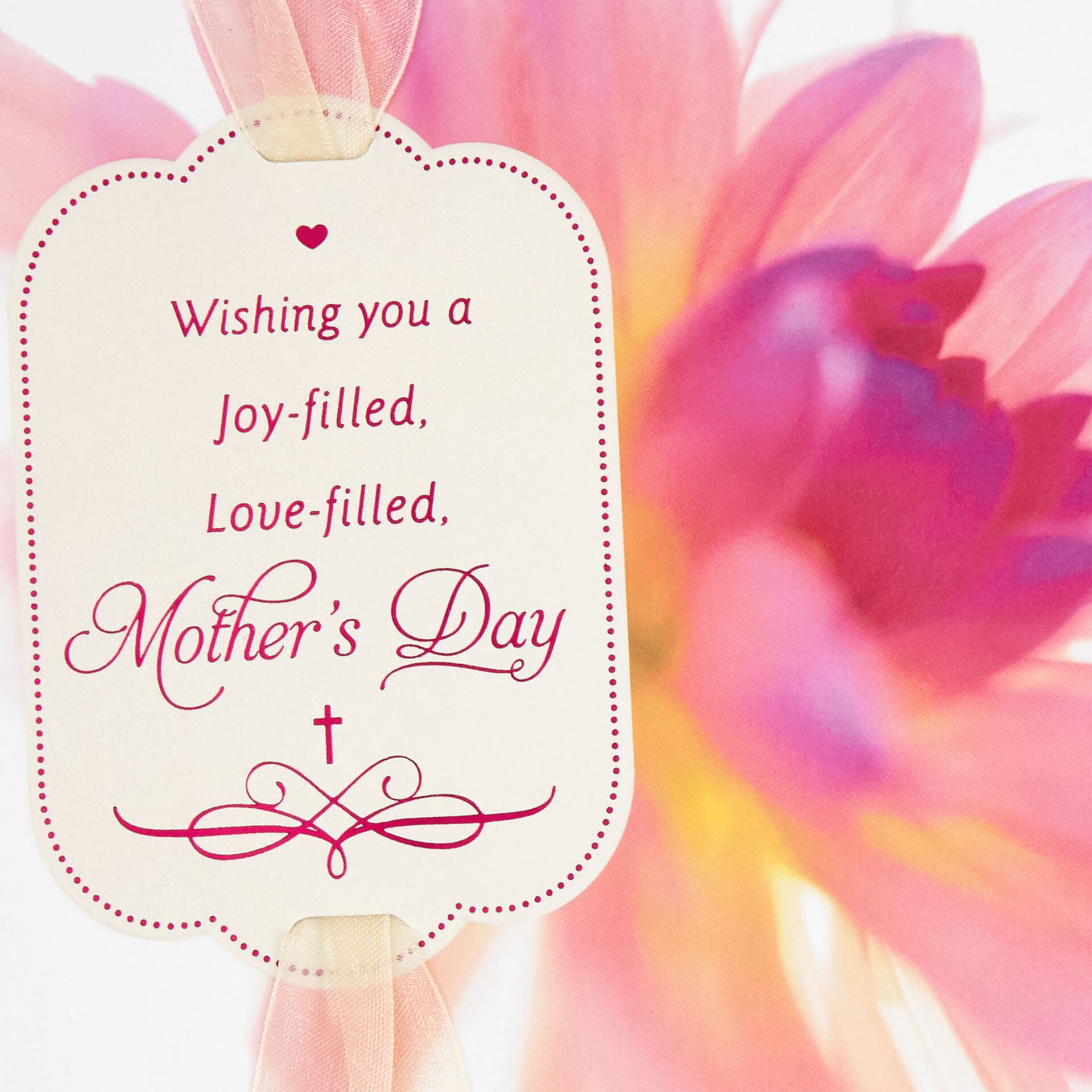 Wishes for a JoyFilled Day Religious Mother's Day Card Greeting