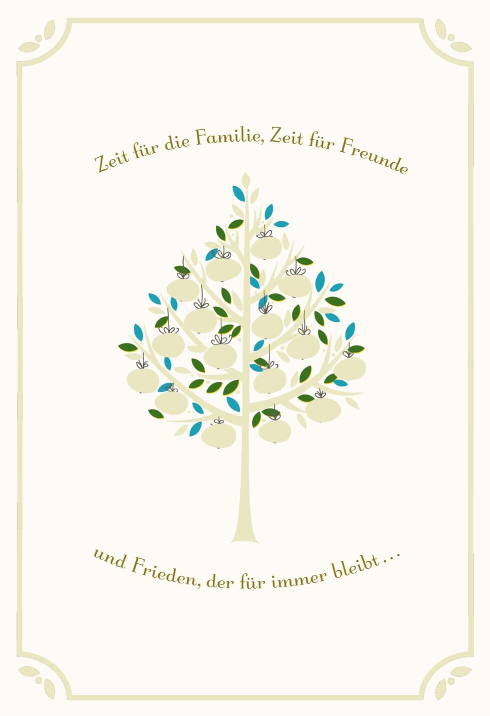 Renewed Peace German-Language Easter Card