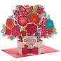 Floral Bouquet Musical 3D Pop-Up Mother's Day Card With Light, , large image number 1