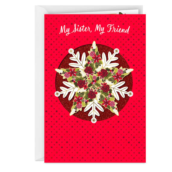 My Sister, My Friend Christmas Card, , large image number 1