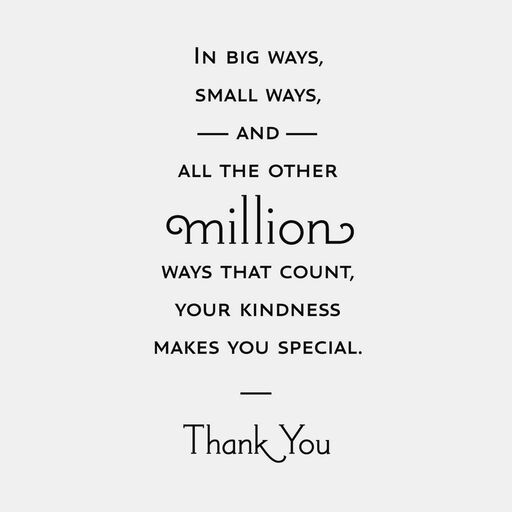 You Go the Extra Mile Thank-You Card, 