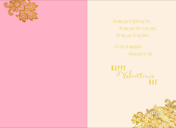 Love Having You to Love Wife Valentine's Day Card, , large image number 2