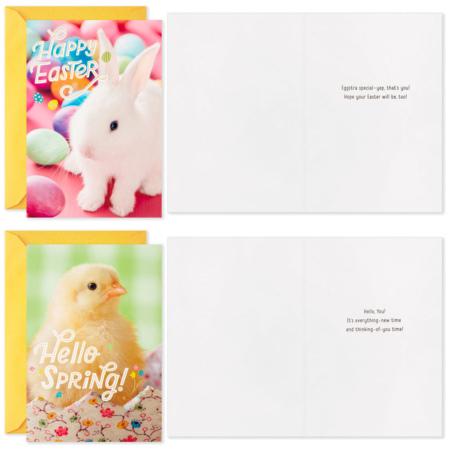 Cute Animals Boxed Easter Cards Assortment, Pack of 16 Boxed Cards