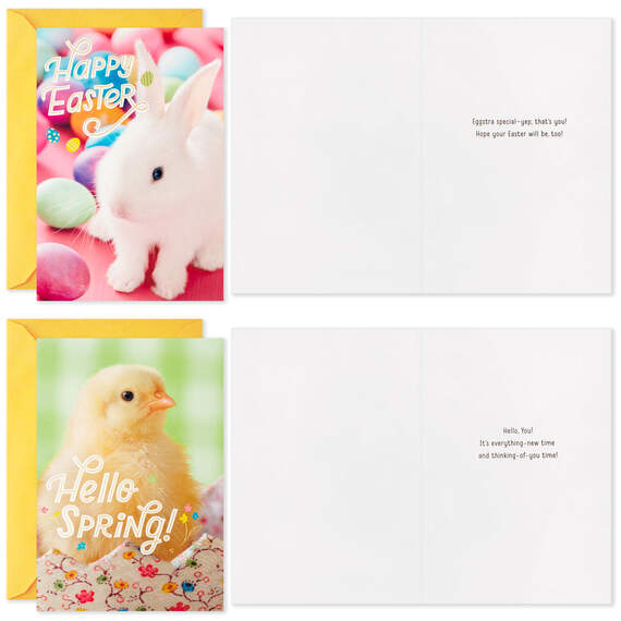 Cute Animals Boxed Easter Cards Assortment, Pack of 16, , large image number 2