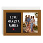 Black Brown Letter Board Personalized Card Front image number 1