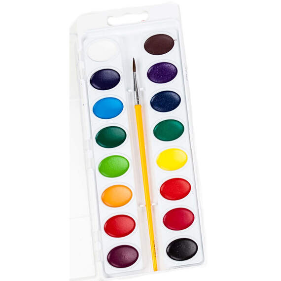 Crayola Washable Watercolors Paint Set, 16-Count, , large image number 2