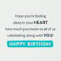 Hope You Know How Much You Mean 85th Birthday Card, , large image number 3
