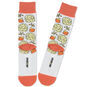Cheese Rounds Funny Novelty Crew Socks  image number 2