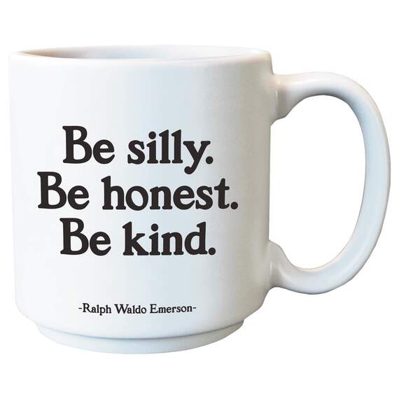 Be Silly Be Honest Be Kind Quote Mini Mug, 3 oz., , large image number 1