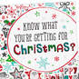Whatever You Want Money Holder Christmas Card, , large image number 4
