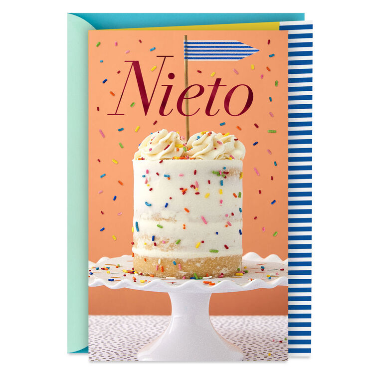 You Are a Gift Spanish-Language Birthday Card for Grandson