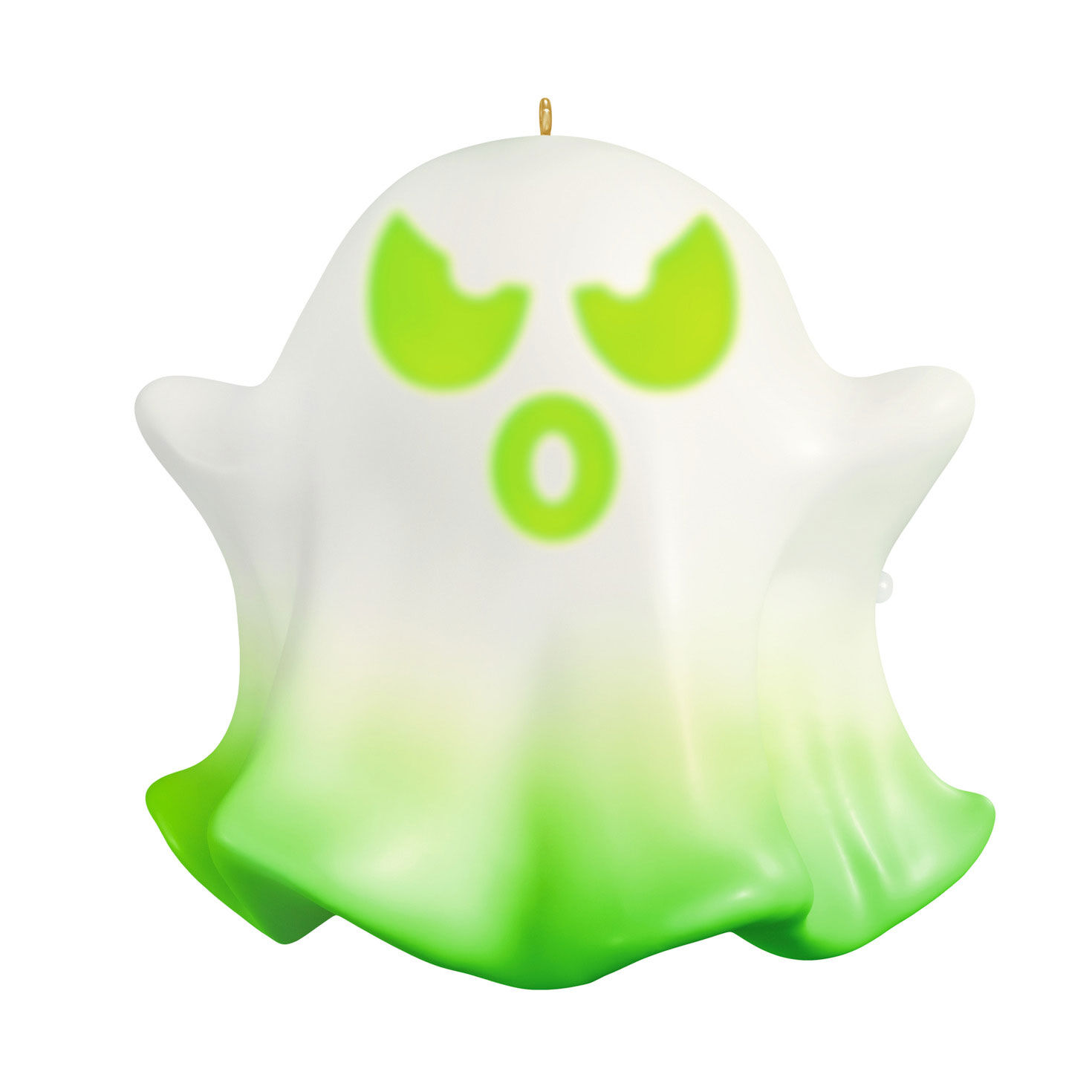 Ghost With Light Up Face Keepsake Ornament front image number 1