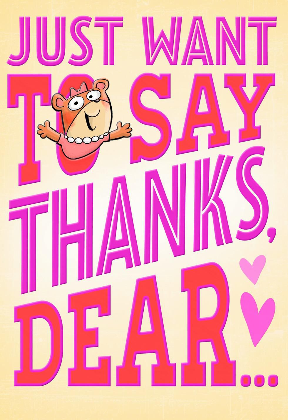 Thanks, Dear Valentine's Day Card for Husband
