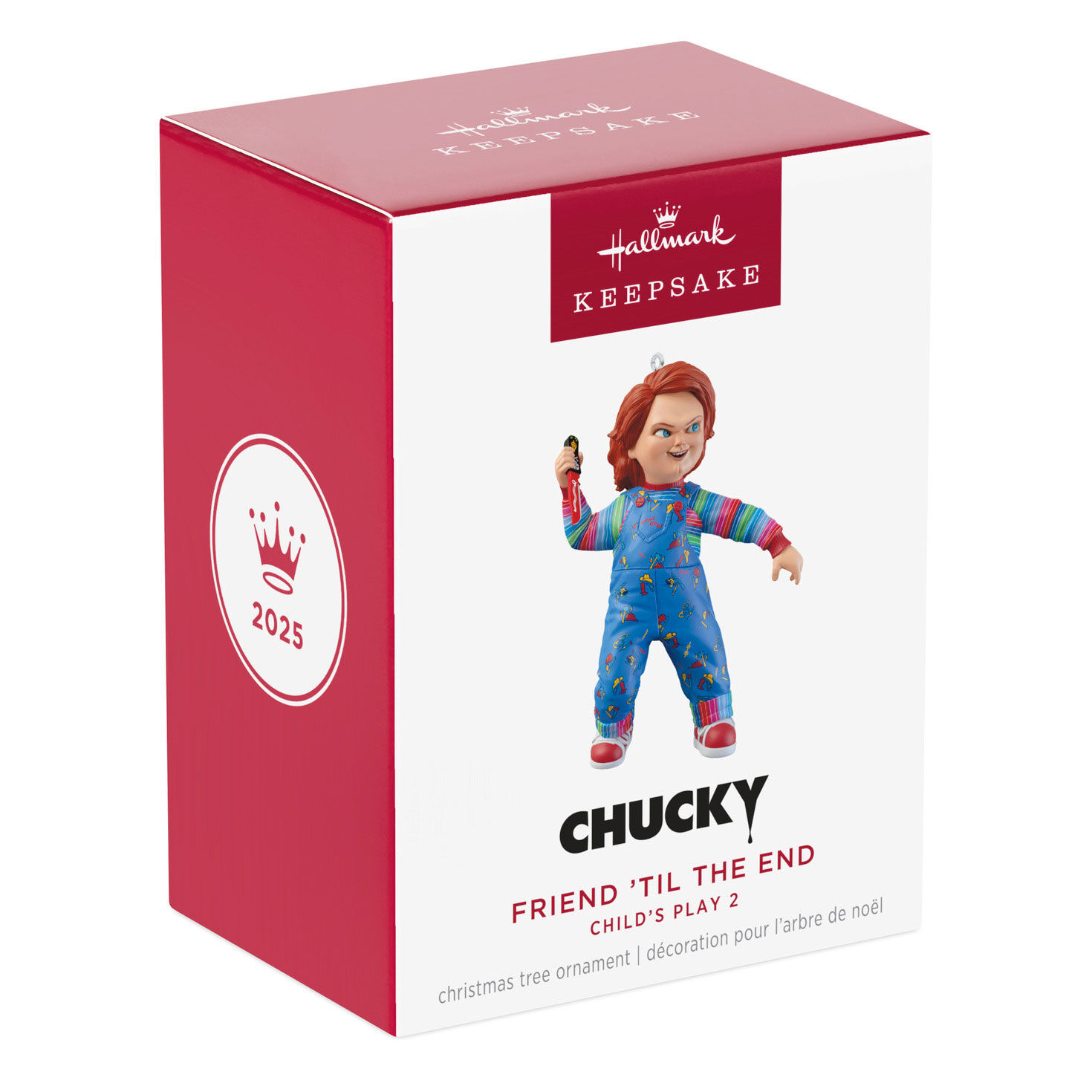 Child's Play Chucky With Knife Keepsake Ornament package front image number 7