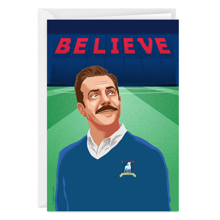 Personalized Ted Lasso™ Believe Card