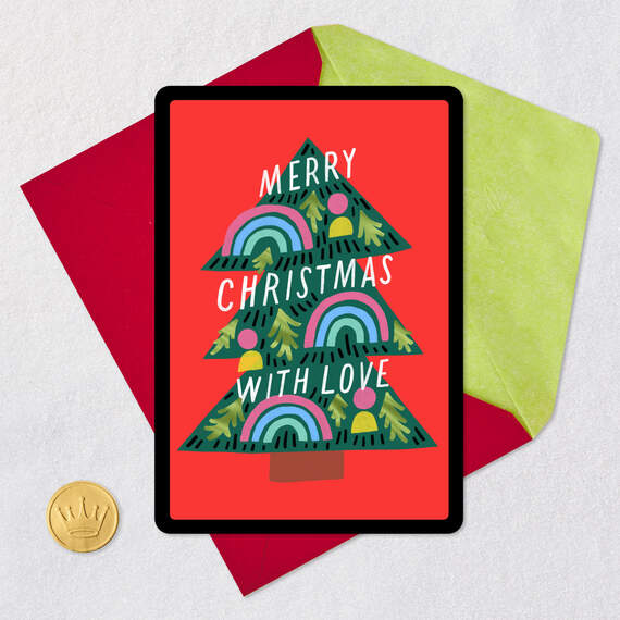 Merry Christmas With Love Venmo Christmas Card, , large image number 7