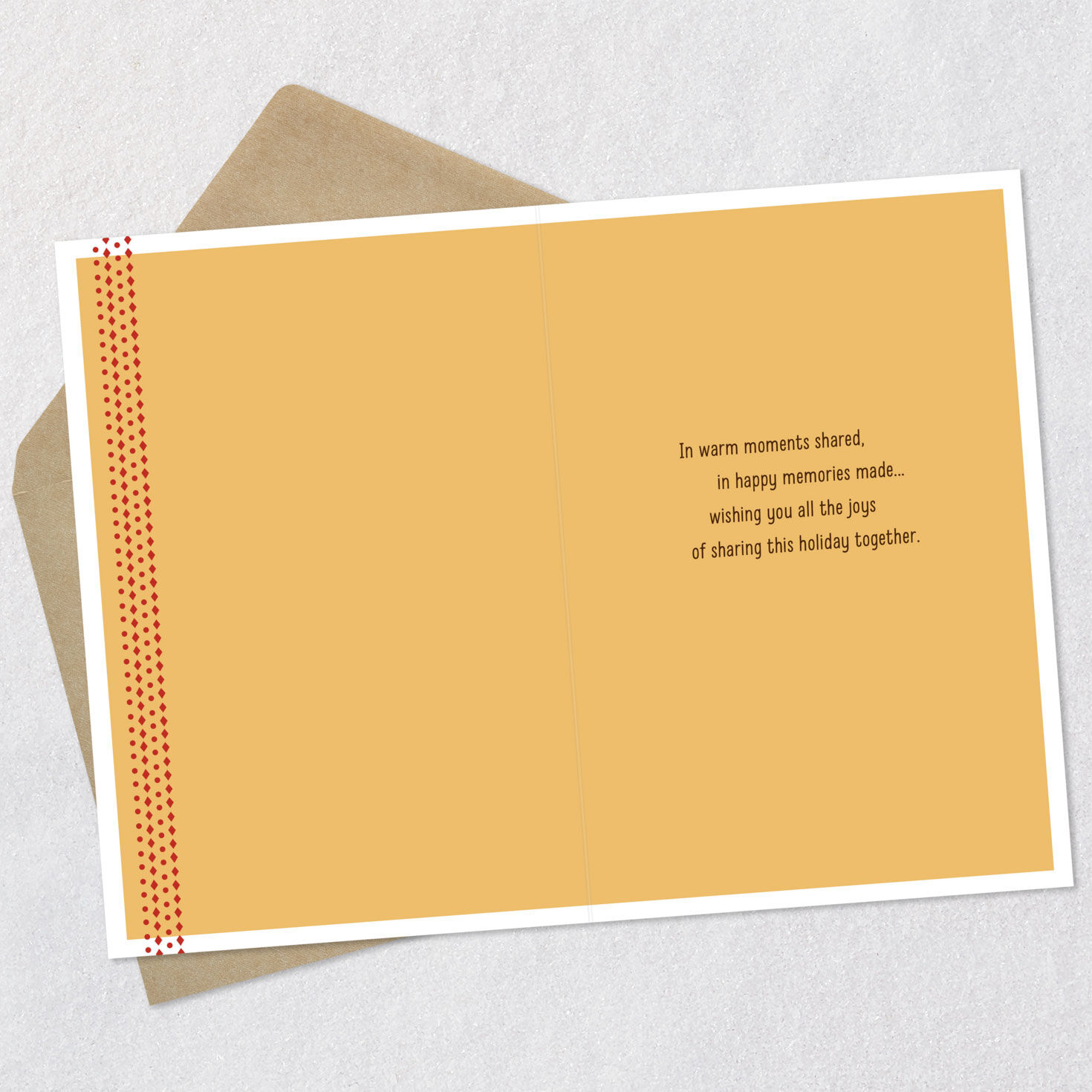 Warm Moments and Happy Memories Thanksgiving Card for Both for only USD 2.00 | Hallmark