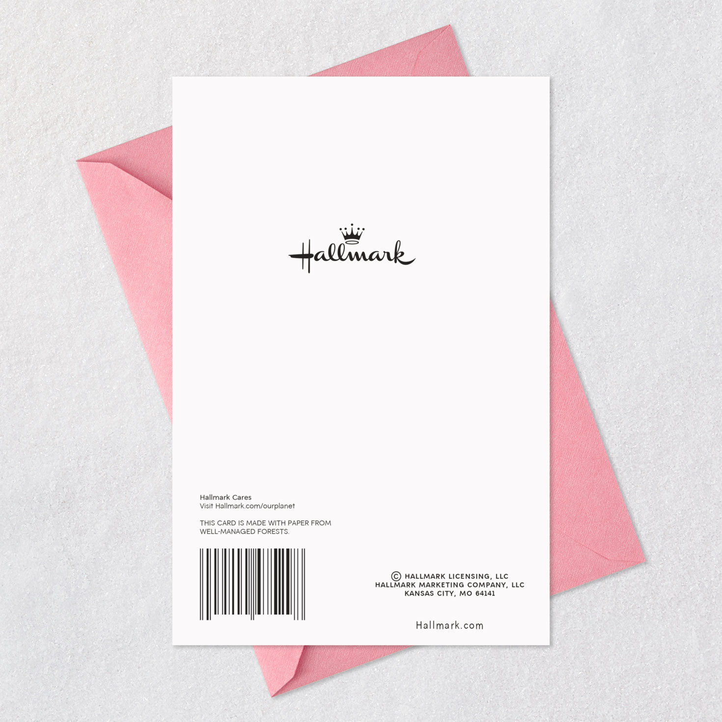 Watercolor Butterflies Birthday Card for Her Card Back with Envelope image number 7