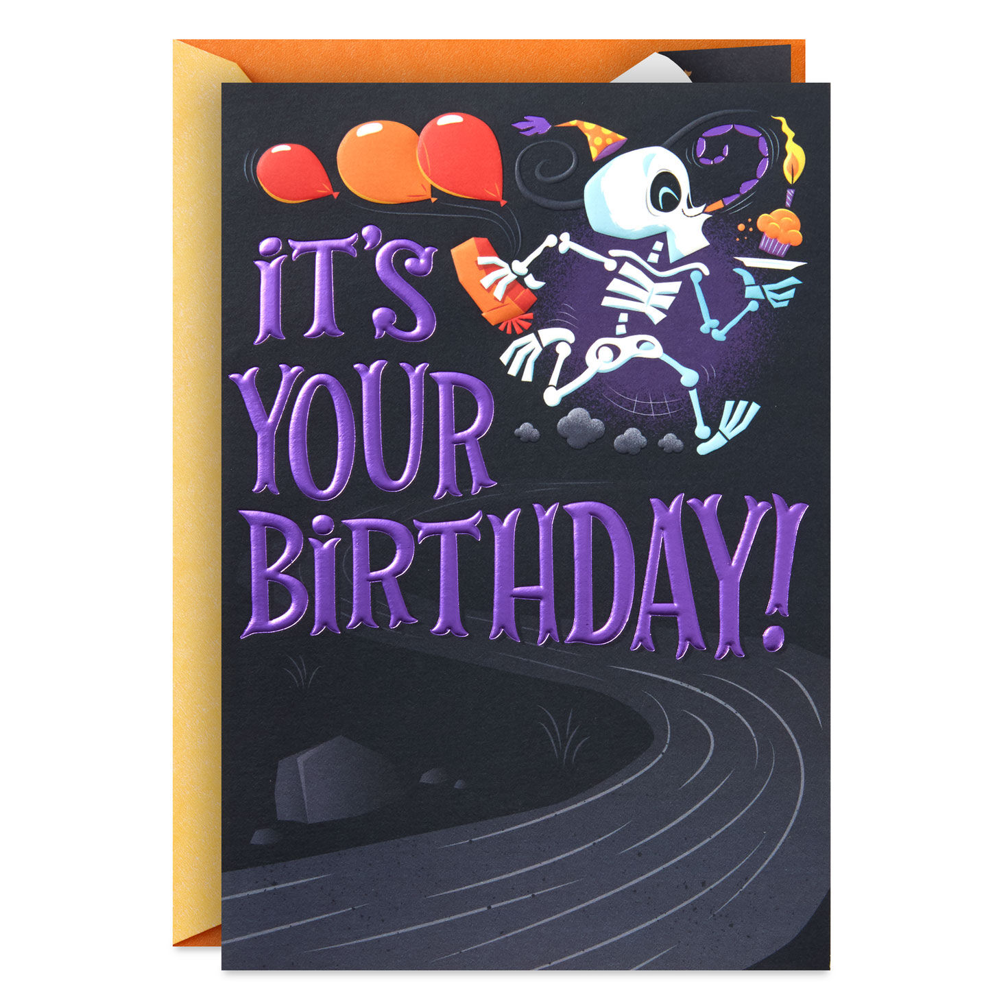 A Big Skele-Bration Pop-Up Halloween Birthday Card