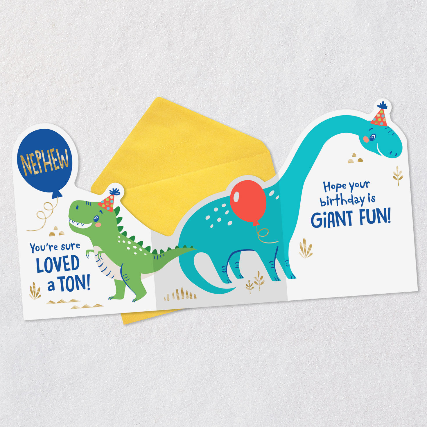 You're Loved a Ton Birthday Card for Nephew for only USD 2.99 | Hallmark