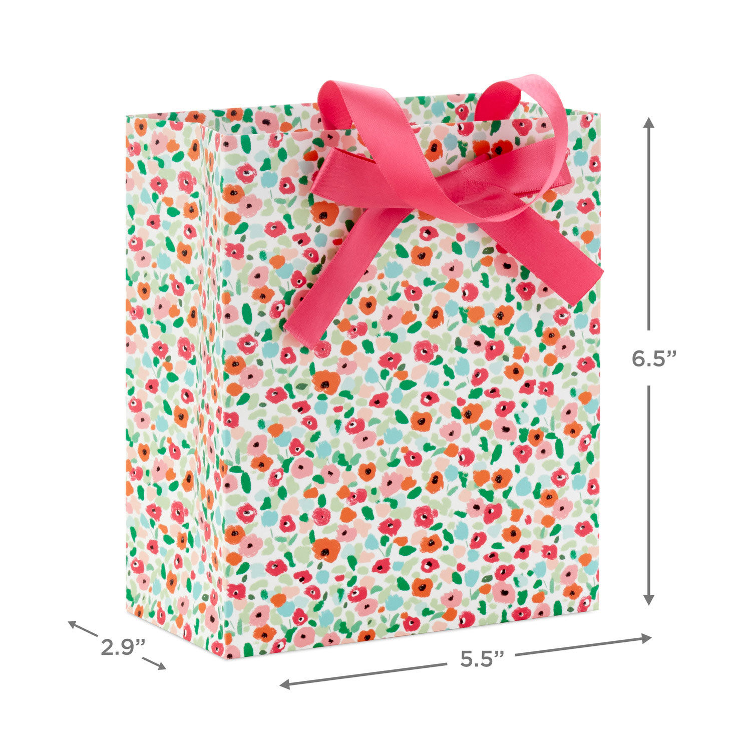 6.5" Bright Floral Small Gift Bag for only USD 2.49 | Hallmark